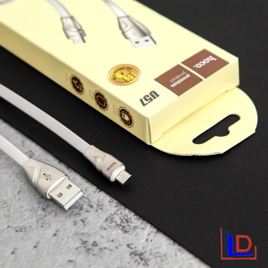 cáp hoco U57 micro, type c, lighting (5)